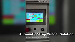 Automatic PLC & Motor Controlled Full-Automatic PET Heav Strap Winder For PP/PET Strapping